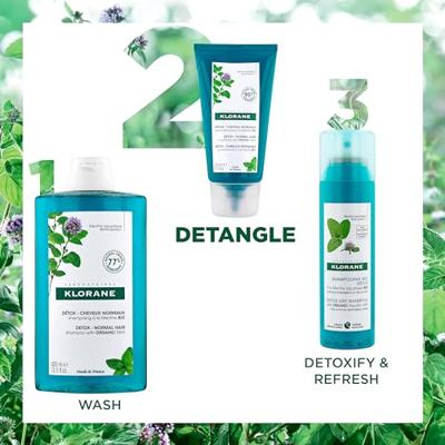 Klorane Anti-Pollution Conditioner With Aquatic Mint 150ml Klorane Anti-Pollution Conditioner With Aquatic Mint 150ml