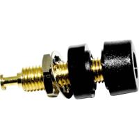 Mueller Electric BU-P2854-0 Banaanstekker Zwart 10 stuk(s) - thumbnail