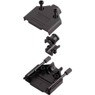 MH Connectors MHDTPPK-25-BK-K 6560-0108-03 D-sub behuizing Aantal polen: 25 Kunststof 180 ° Zwart 1 stuk(s)