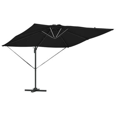 Parasol Zwart 286 x 285 x 270 cm Aluminium
