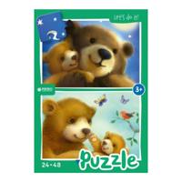 Rebo legpuzzel 24 + 48 stukjes - Bear fa - thumbnail