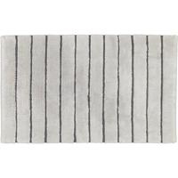 Cawö CAWÖ Home Keerbare Badmat Balance Gestreept 1008 77 platin 60x100 - thumbnail