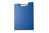 Klembordmap maul a4 staand pvc met penlus blauw - thumbnail