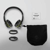 Skullcandy Icon ANC On-Ear Actieve Noise Cancelling Draadloze Bluetooth Hoofdtelefoon, 60 uur Batterij, Microfoon, Werkt met iPhone Android - Bone - thumbnail