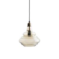 BePure vintage hanglamp glas antique brass - thumbnail