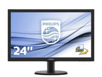 Philips 243V5LHSB/00 zonder luidspreker (VGA DVI + HDMI, TN panel) 23,6 inch Nein - thumbnail