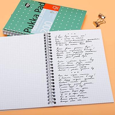 Notitieboek pukka jotta a5 rt 5x5 200pag 80gr gn