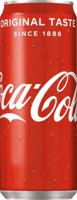 Coca-Cola frisdrank, sleek blik van 33 cl, pak van 24 stuks - thumbnail