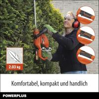 Dual Power Height Grootte POWDPG75320 Batterij - 20 V, inbegrepen batterij en oplader, 580 mm mes, 18 mm afwijking - thumbnail
