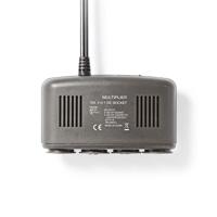 Universele DC-voedingsadapter | 5/12 V DC | Autolader/USB | 4-weg - thumbnail