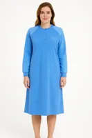 Lunatex badstof dames nachthemd - Classic Winter - Warme nachthemd - thumbnail