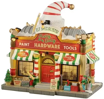 Holly Jolly Hardware 18x26x27 cm Kerstdorp LEMAX - Lemax