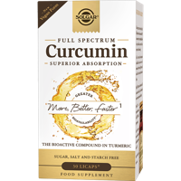 Solgar Full Spectrum Curcumin (Kurkuma) Vegicapsules - thumbnail