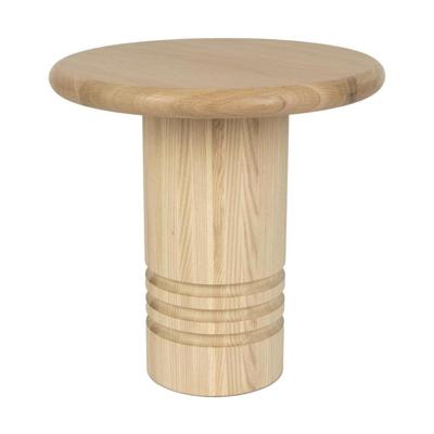 Zuiver Ronde Bijzettafel 'Chunk' Eiken, 45cm Zuiver Ronde Bijzettafel 'Chunk' Eiken, 45cm