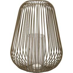 present time Kaarshouder Illuminate 30cm hoog - Mosgroen