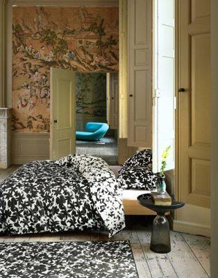 Essenza Dekbedovertrek Imara Anthracite-1-persoons (140 x 200/220 cm)