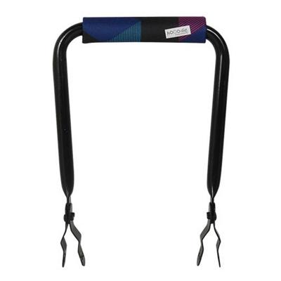 Rugsteun Rugleuning zwart met Colored Triangles rugkussentje