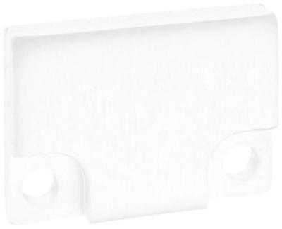 Barthelme 62398614_9010 BARdolino Eindkappen-set Aluminium (l x b x h) 3 x 18.4 x 13 mm 2 stuk(s)
