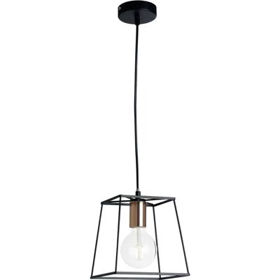 ECO-Light I-HARLEM-M-S1 I-HARLEM-M-S1 Hanglamp E27 Zwart