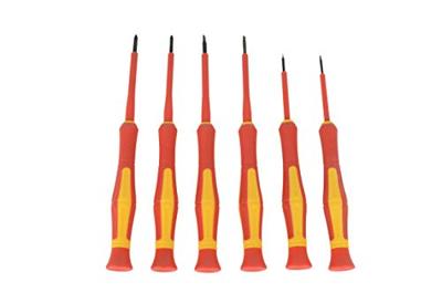 Brüder Mannesmann Precisie VDE schroevendraaierset 6dlg (Hobby) - 11218