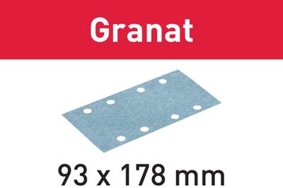 Festool Accessoires Granat STF 93X178 P240 GR/100 Schuurstroken | 498940 Festool Accessoires Granat STF 93X178 P240 GR/100 Schuurstroken | 498940