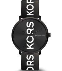Horlogeband Michael Kors MK2828 Silicoon Zwart 20mm Horlogeband Michael Kors MK2828 Silicoon Zwart 20mm