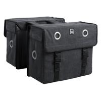 Willex Fietstassen 52 L zwart 11301 - thumbnail