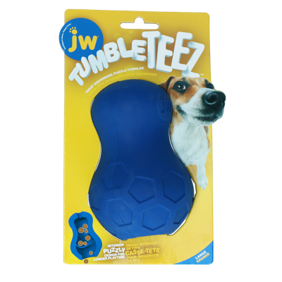 JW Tumble Teez Blauw - L JW Tumble Teez Blauw - L