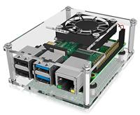 ICY BOX-RP106 transparant acryl frame voor Raspberry Pi 2/3/4 - thumbnail