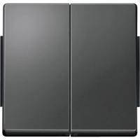 Merten 343514 Wisselschakelaar Afdekking AquaDesign Antraciet 1 stuk(s) - thumbnail