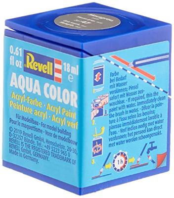 Revell 36147 Aqua Color verf Muisgrijs Kleurcode: 47 RAL-kleurcode: 7005 Doos 18 ml Revell 36147 Aqua Color verf Muisgrijs Kleurcode: 47 RAL-kleurcode: 7005 Doos 18 ml