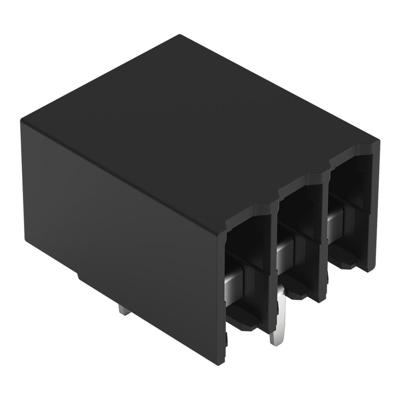 WAGO 2086-1223/300-000 Printklem 1.50 mm² Aantal polen 3 Zwart 1 stuk(s)