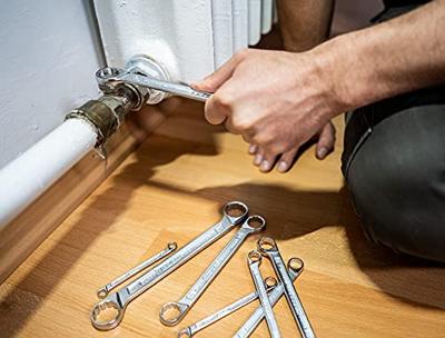 HAZET Dubbele ringsleutelset 610N/8RS - Buitentwaalfkant tractieprofiel - 8-delig - 6 x 7 - 21 x 22