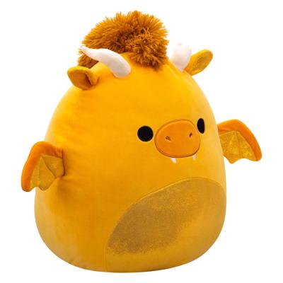 Squishmallows knuffel meneer Goud de fonkelende draak - 40 cm