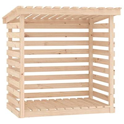 VidaXL Haardhoutrek 108x73x108 cm massief grenenhout