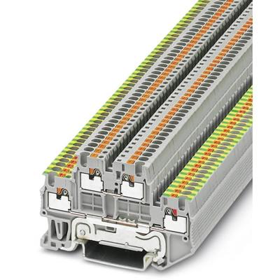 Phoenix Contact 3208553 Aardklem 2-etages 3.5 mm Snelaansluiting Grijs 50 stuk(s)