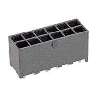Molex 1720650212 Female header, inbouw (standaard) Totaal aantal polen: 12 Rastermaat: 5.70 mm Inhoud: 1 stuk(s) Tray - thumbnail