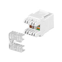 Goobay 95738 Keystone-module RJ45 CAT 5e, UTP, klemlijst voor LSA montage (zonder gereedschap) - thumbnail