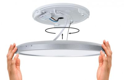 Paulmann 71004 P Atria Shine 11,2W 4000K 190mm ch mt Ks LED-plafondlamp 11.2 W Chroom (mat) Paulmann 71004 P Atria Shine 11,2W 4000K 190mm ch mt Ks LED-plafondlamp 11.2 W Chroom (mat)