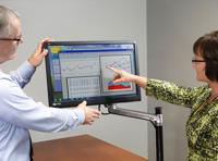 Ergotron 45-358-026 / LX Steh-Sitz-Tischmontage-L Monitor-tafelbeugel 1-voudig 116,8 cm (46) Aluminium - thumbnail