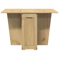 Eettafel Corona inklapbaar massief grenenhout wasbruin - thumbnail