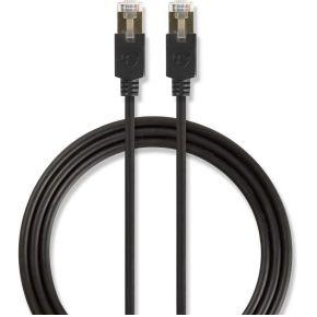 Cat 6 F/UTP-netwerkkabel | RJ45 (8P8C) male - RJ45 (8P8C) male | 1,0 m | Antraciet