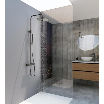 Xellanz Sen Thermostatische Regendoucheset - Opbouw - Gunmetal