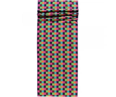Cawö Cawö Lifestyle Karo Saunahanddoek 7047 Multi-84 70x180