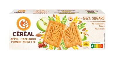 Cereal Appel hazelnoot koek 230 Gram