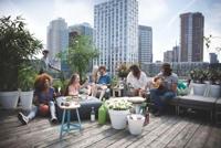 Elho Bloempot Loft Urban Rond Wit Ø25cm - thumbnail
