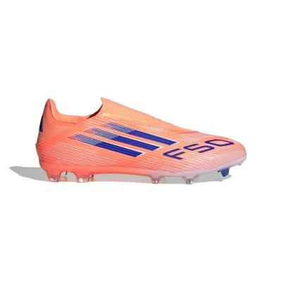 adidas F50 League Veterloze Gras / Kunstgras Voetbalschoenen (MG) Oranje Blauw Wit