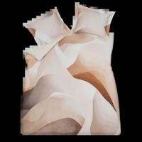 Vandyck Vandyck Sculpted dekbedovertrek 200x200/220 Sand Stone - thumbnail