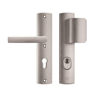 AXA veiligheidsbeslag Curve aluminium 72mm - Overig - 8713249226583