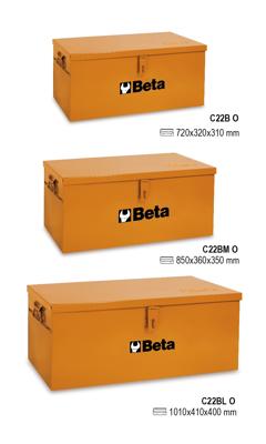Beta Gereedschapskist, uit plaatstaal C22B-O - 022000150